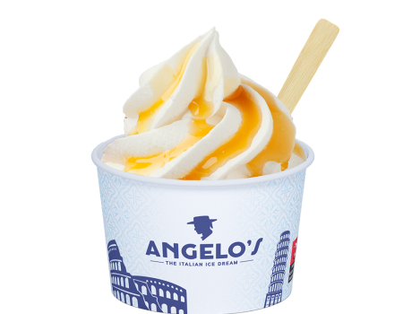 Poleva, topping mango