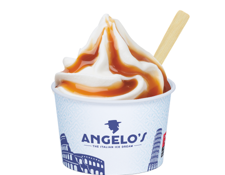 Poleva, topping coffee