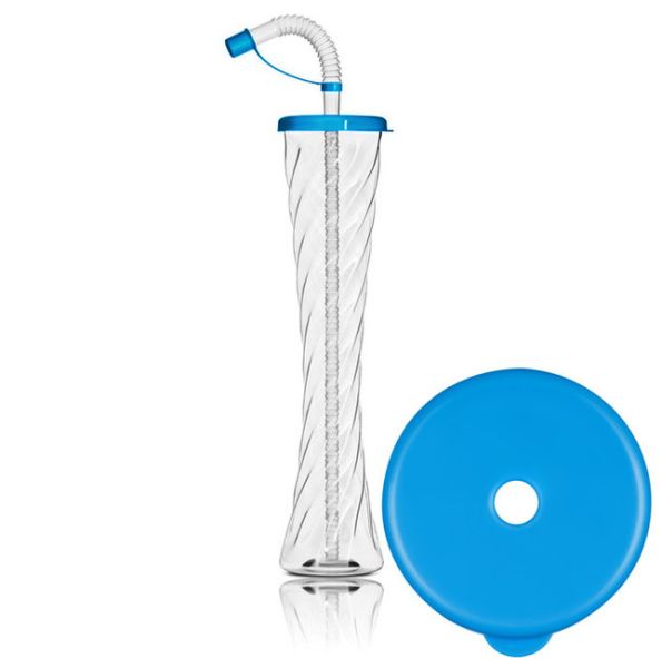 Decorative cup for slush 330ml