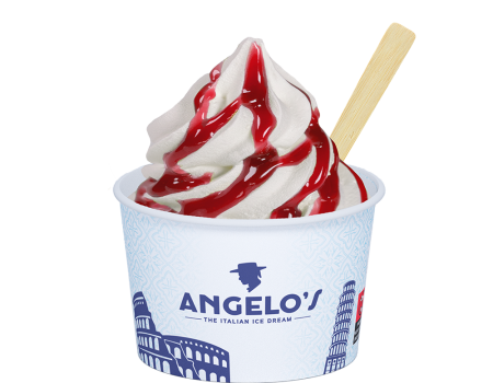 Poleva, topping cherry