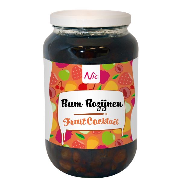 Fruit Topping Rum Raisin