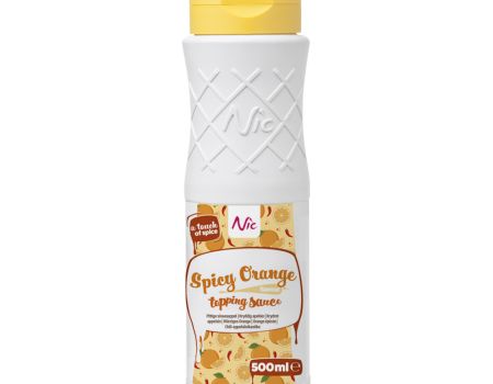 Topping, dip spicy orange
