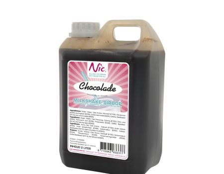 Syrup for flavoring milkshake - chocolate
