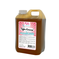 Ingredients for milkshake syrup - toffee caramel