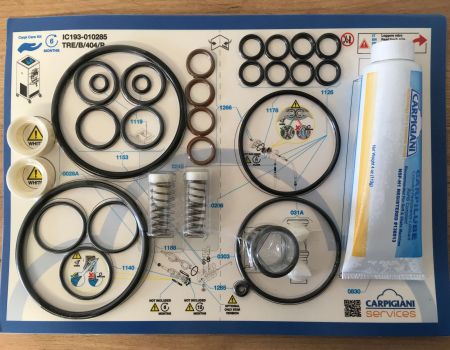 CARPIGIANI gasket set for soft serve ice cream TRBP 738
