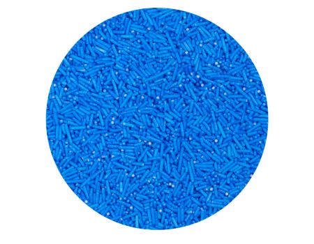 Decorative sprinkles - Smurf-blue
