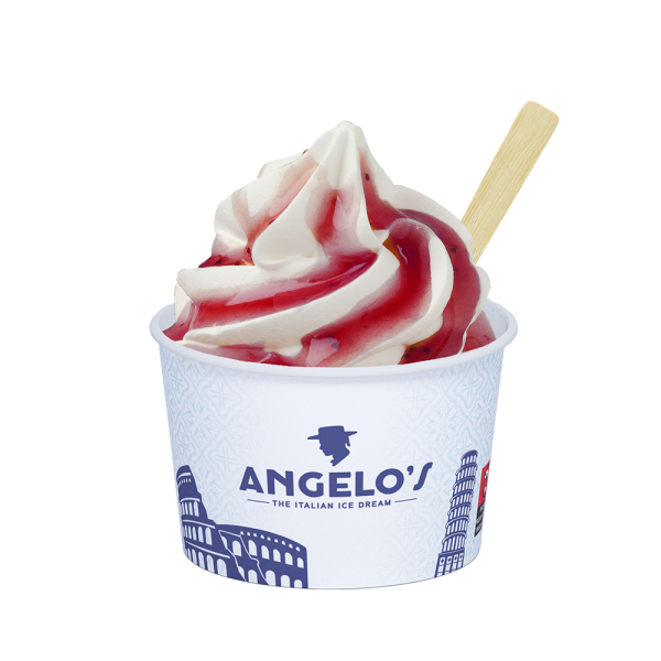 Topping, dip strawberry