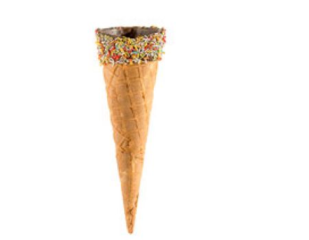 Sweet cone choco-candy