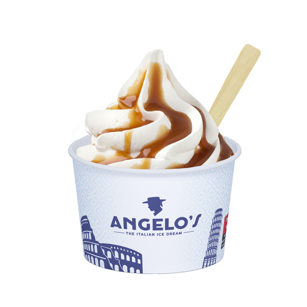 Topping, dip toffee caramel