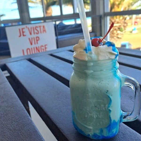 Poleva, topping modrý šmola