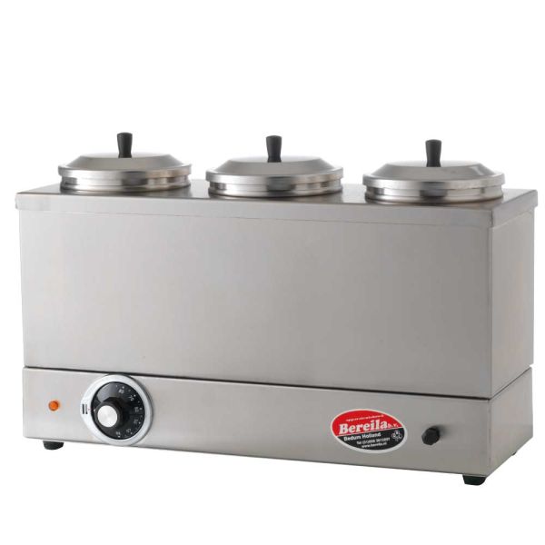 Topping warmer