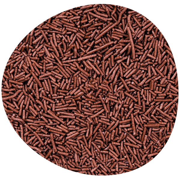 Decorative sprinkles chocolate sticks