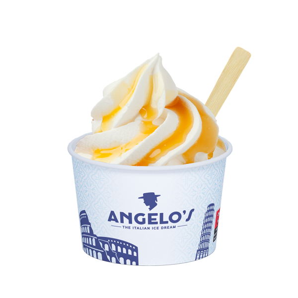 Poleva, topping mango