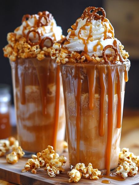 Topping, dip salted caramel