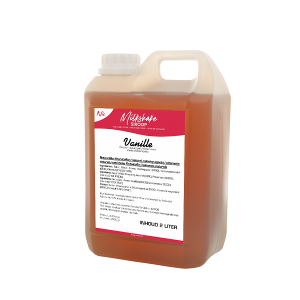 Syrup for flavoring milkshake - vanilla