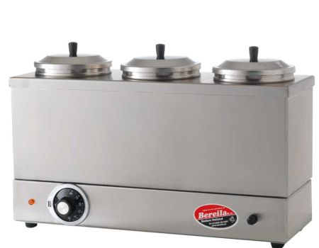 Topping warmer