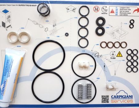 CARPIGIANI gasket set for soft serve ice cream SUPER TRBP 739