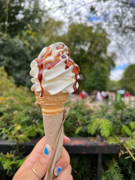Topping, dip salted caramel