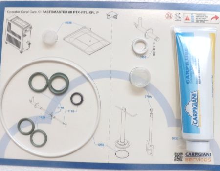 CARPIGIANI gasket set for ice cream pasteurization 744