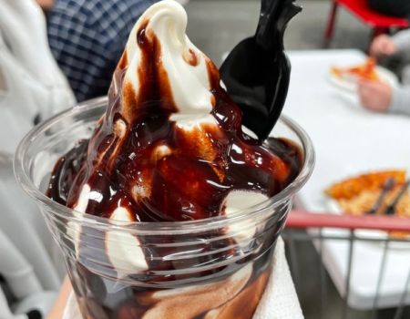 Topping, dip chocolate