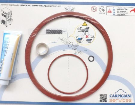 CARPIGIANI gasket set for scoop ice cream 741