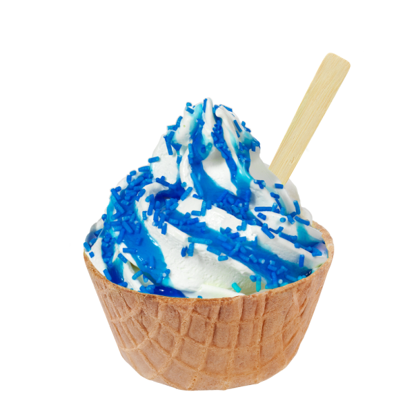Decorative sprinkles - Smurf-blue