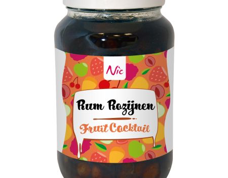 Ovocný koktail Rum hrozienka