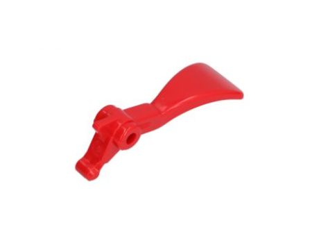 Discharge lever for chocolate machine red