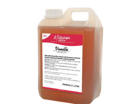 Syrup for flavoring milkshake - vanilla