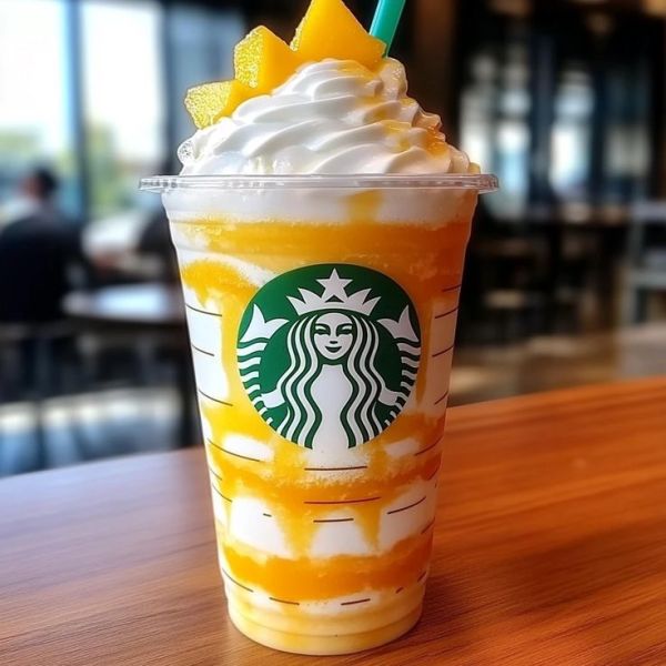 Topping, dip mango