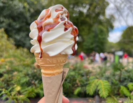 Topping, dip salted caramel