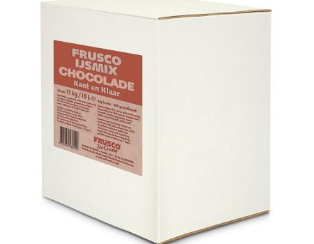 Tekutá zmes na prípravu točenej zmrzliny - čokoláda