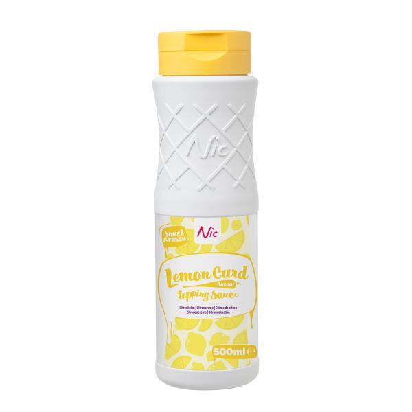 Topping, dip lemon