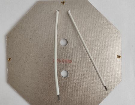 Heating element for teflon plate