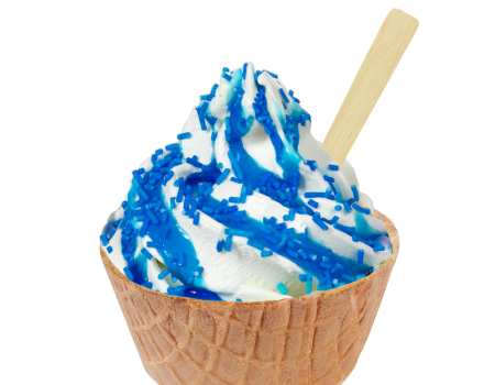 Decorative sprinkles - Smurf-blue